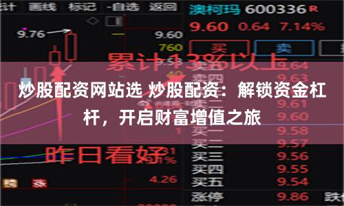 炒股配资网站选 炒股配资：解锁资金杠杆，开启财富增值之旅