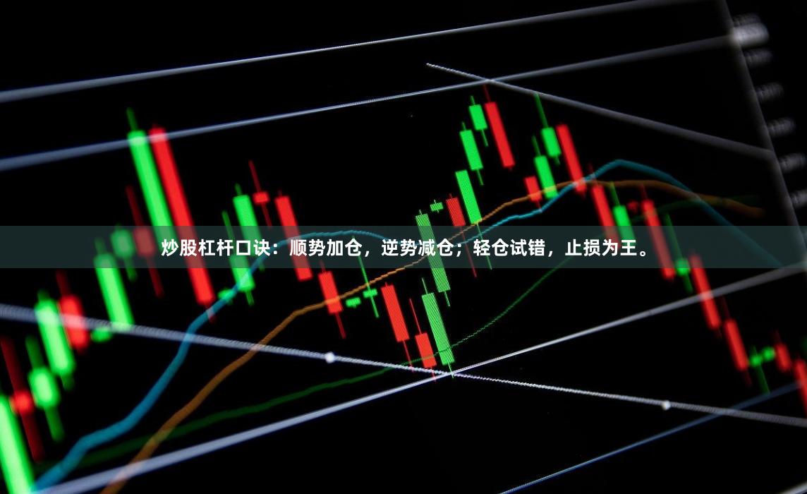 炒股杠杆口诀：顺势加仓，逆势减仓；轻仓试错，止损为王。
